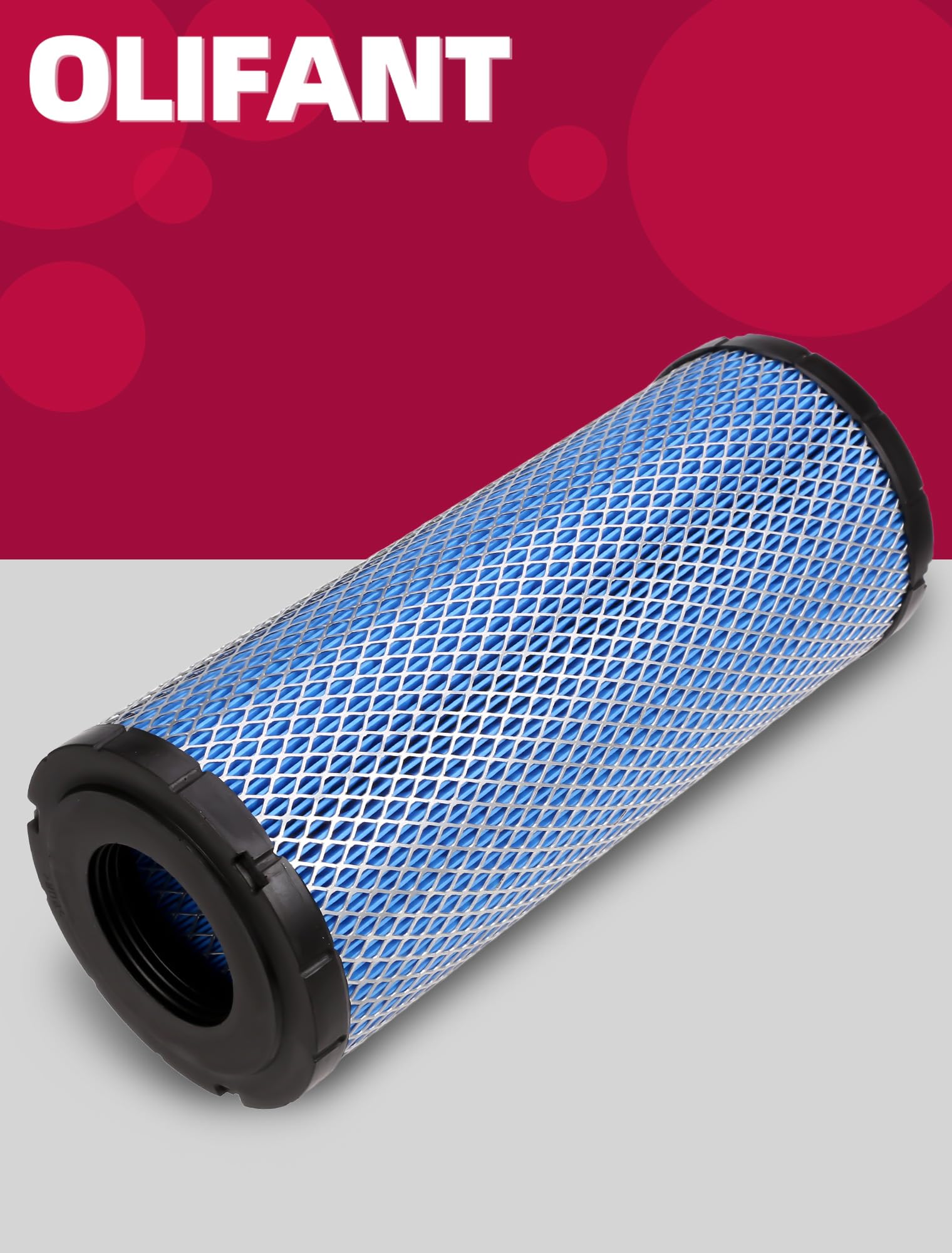 OLIFANT 2pc filter set simplifies maintenance with long-life filters