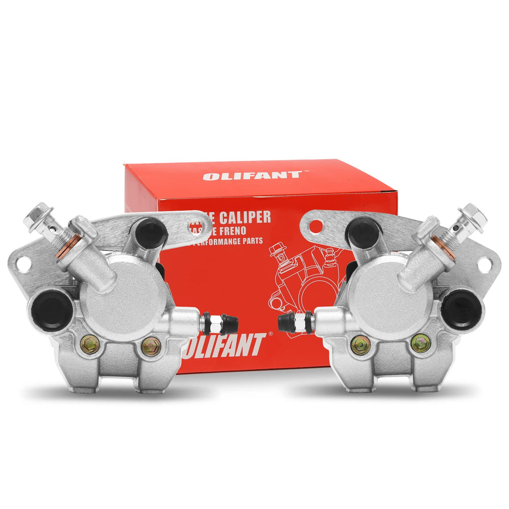 OLIFANT Honda TRX250EX front brake caliper left view for reliable replacement