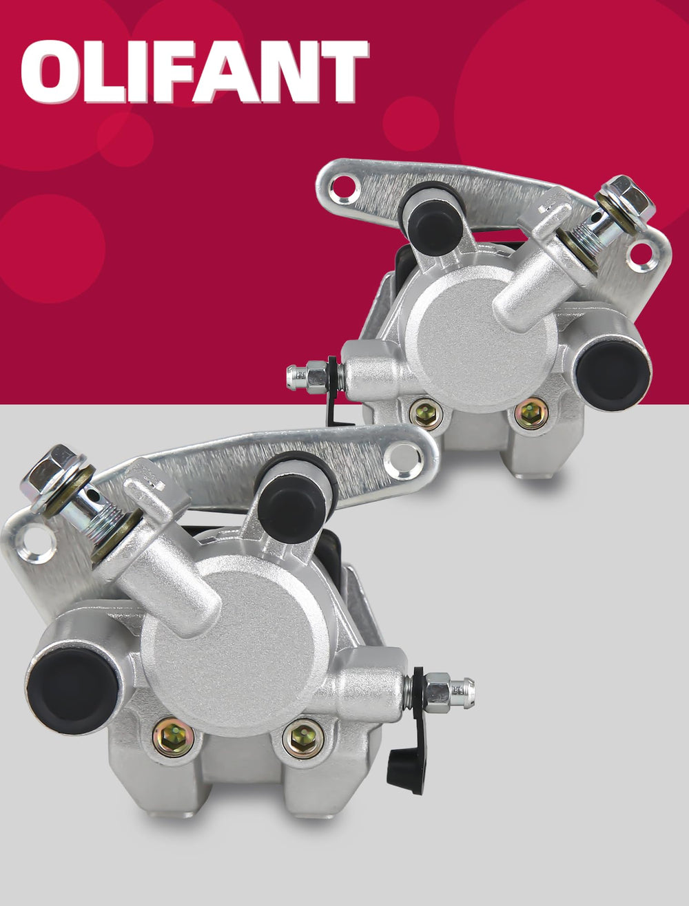 OLIFANT TRX300X front brake caliper supports confident braking