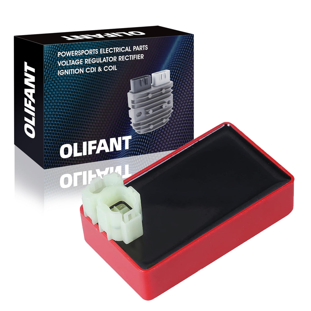 OLIFANT ignition CDI box for Honda FourTrax 1988-1993 improves spark reliability.