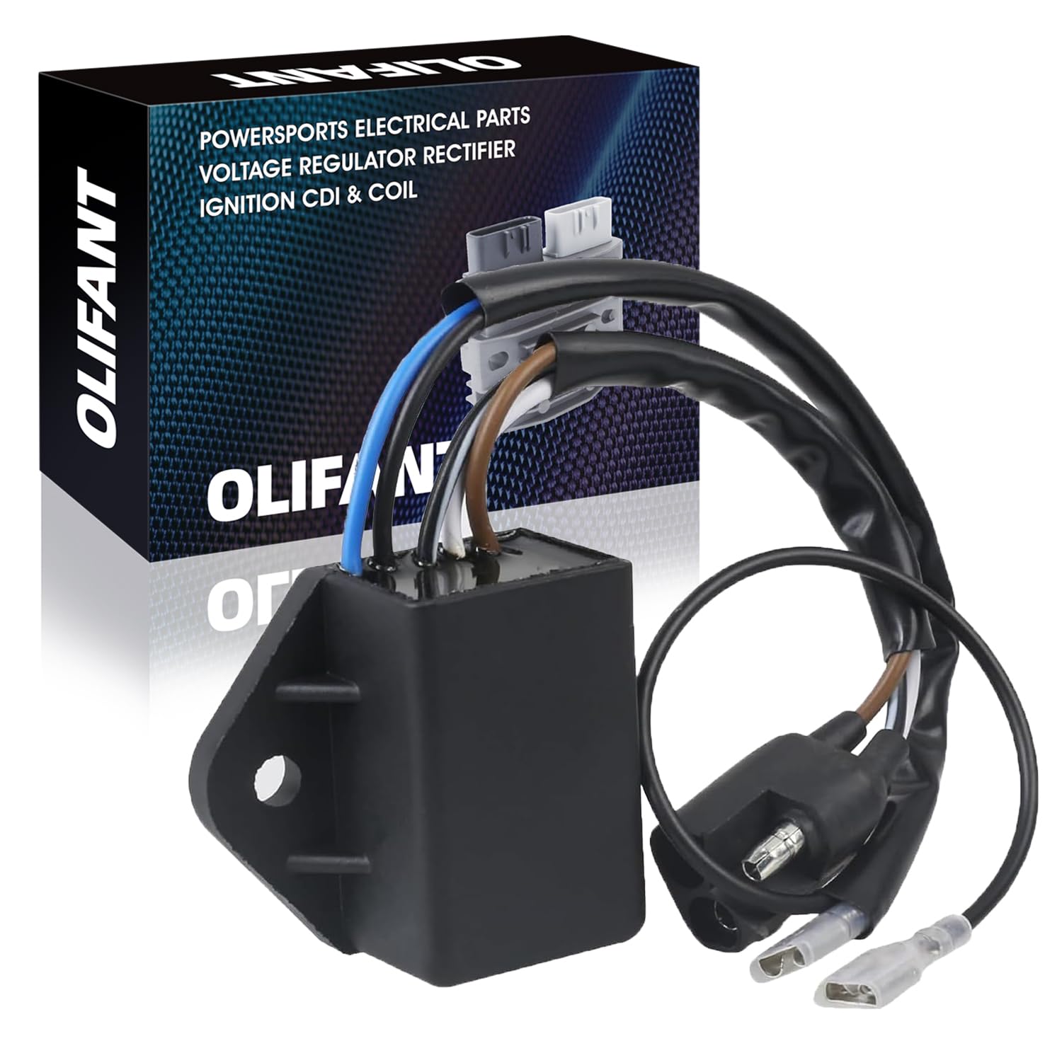 OLIFANT Polaris Trail Blazer 250 CDI box improves starting reliability.