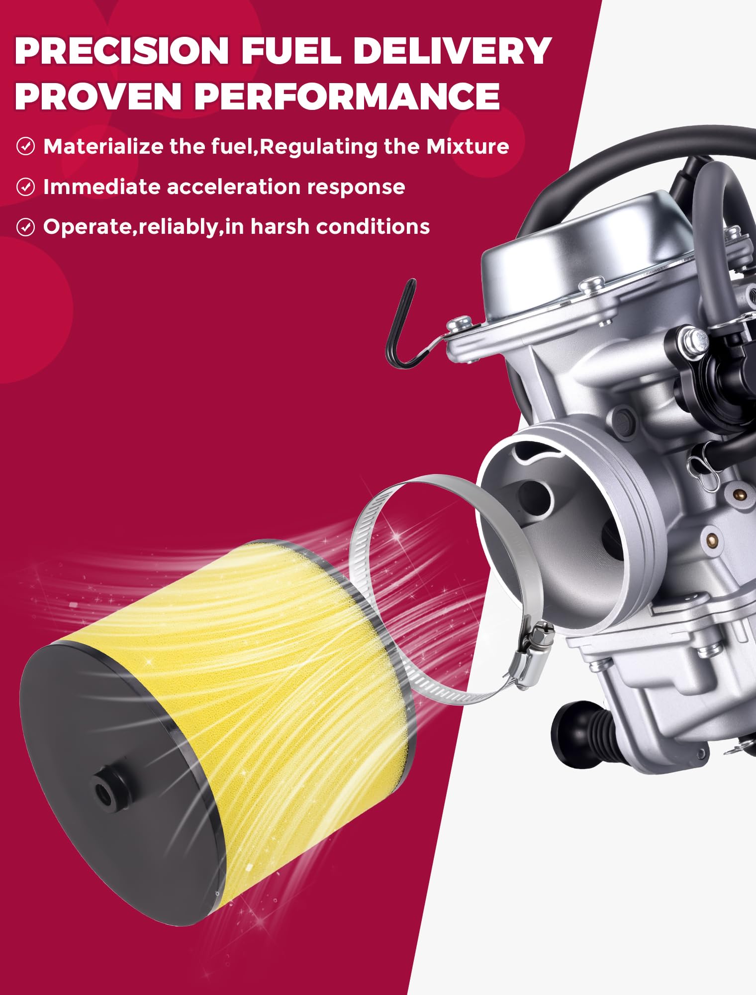 OLIFANT oil filter included for complete maintenance