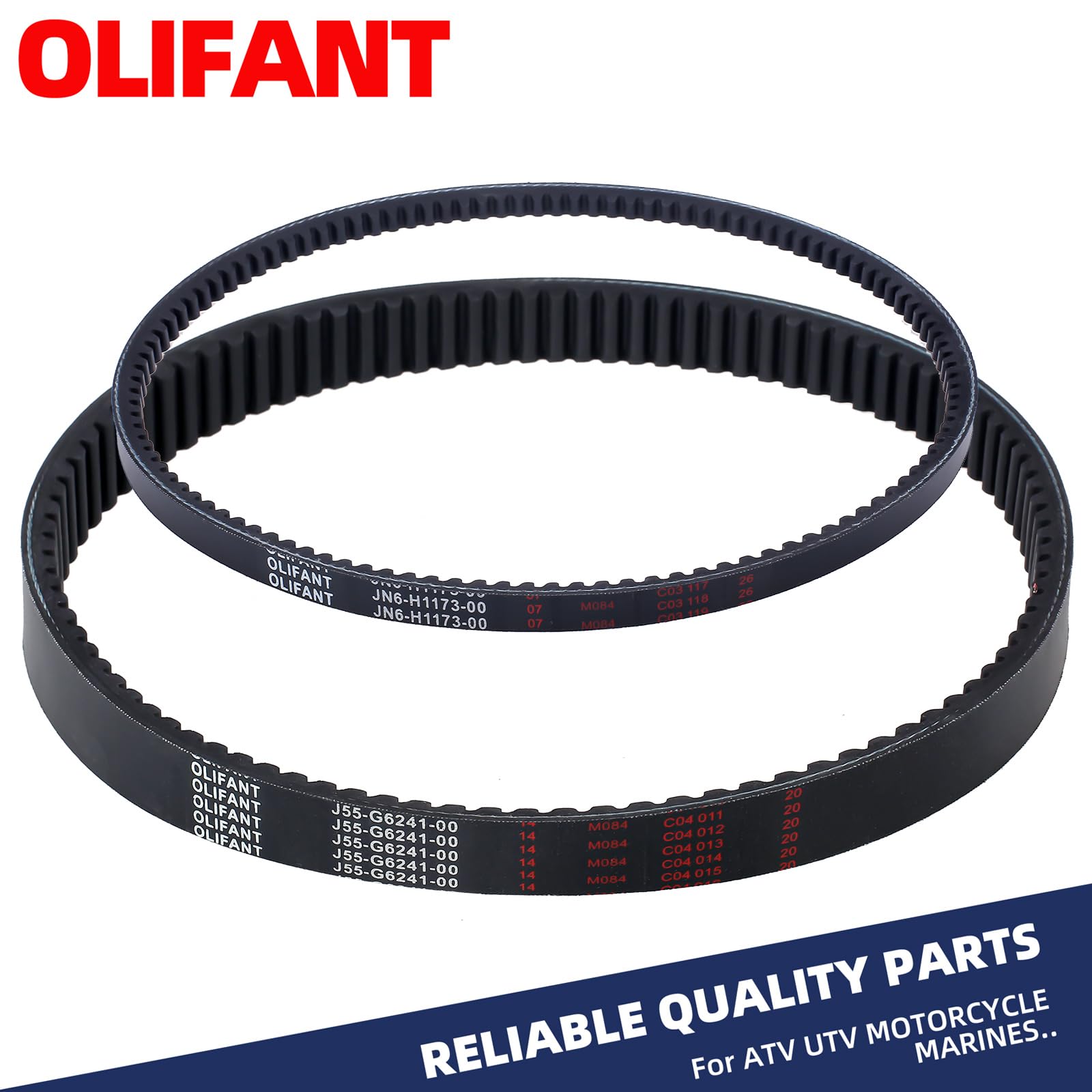 OLIFANT packaged belt kit ready for quick installation and maintenance.