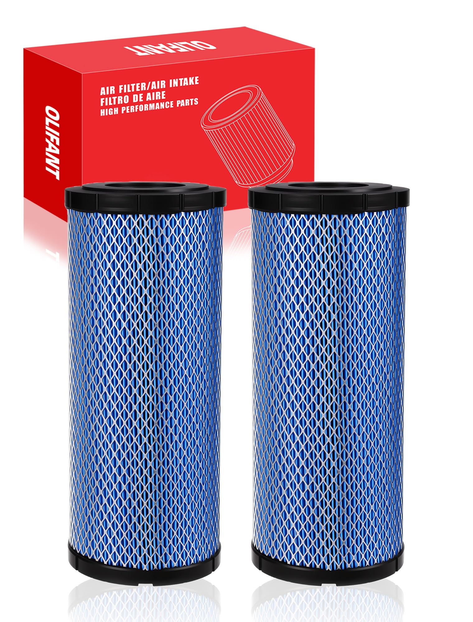 OLIFANT Polaris General 1000 2pc air filters pack for reliable filtration