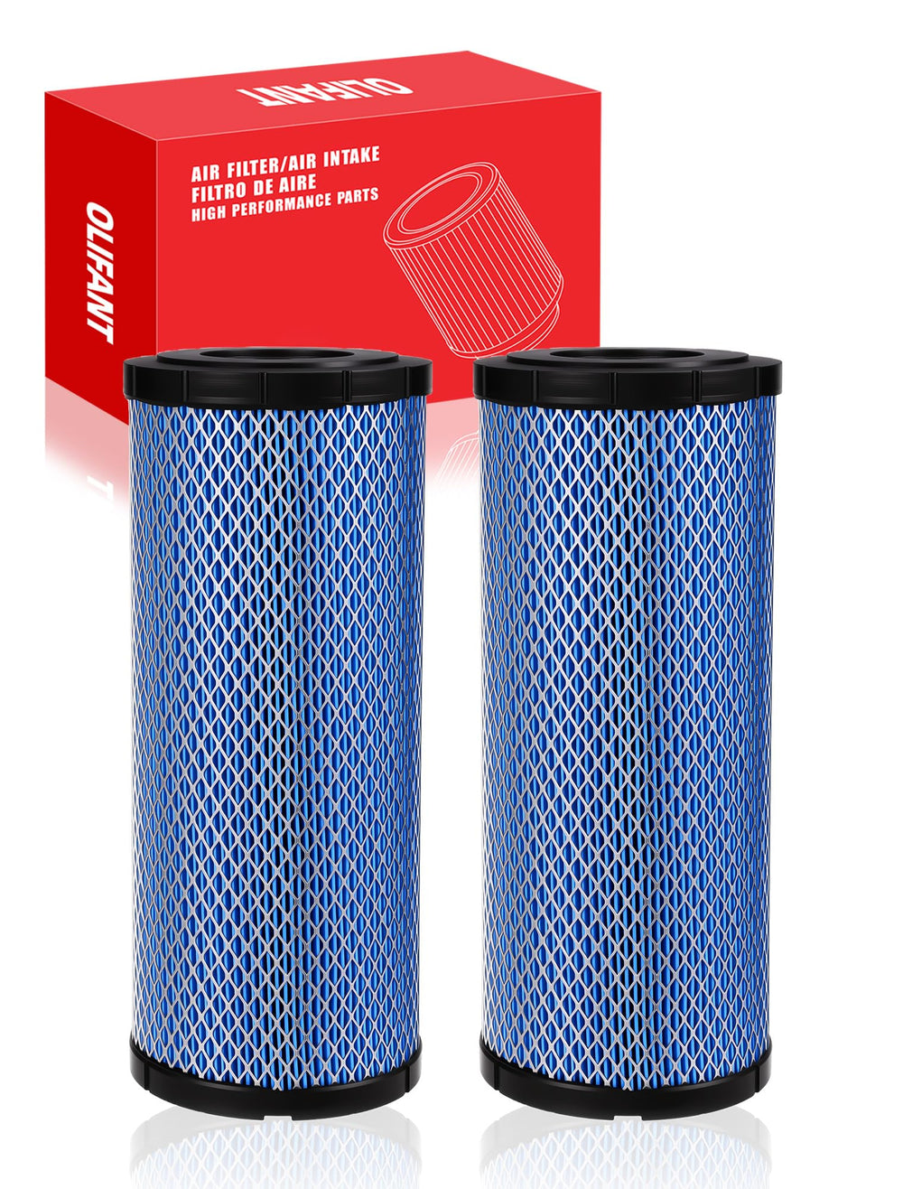 OLIFANT Polaris General 1000 2pc air filters pack for reliable filtration