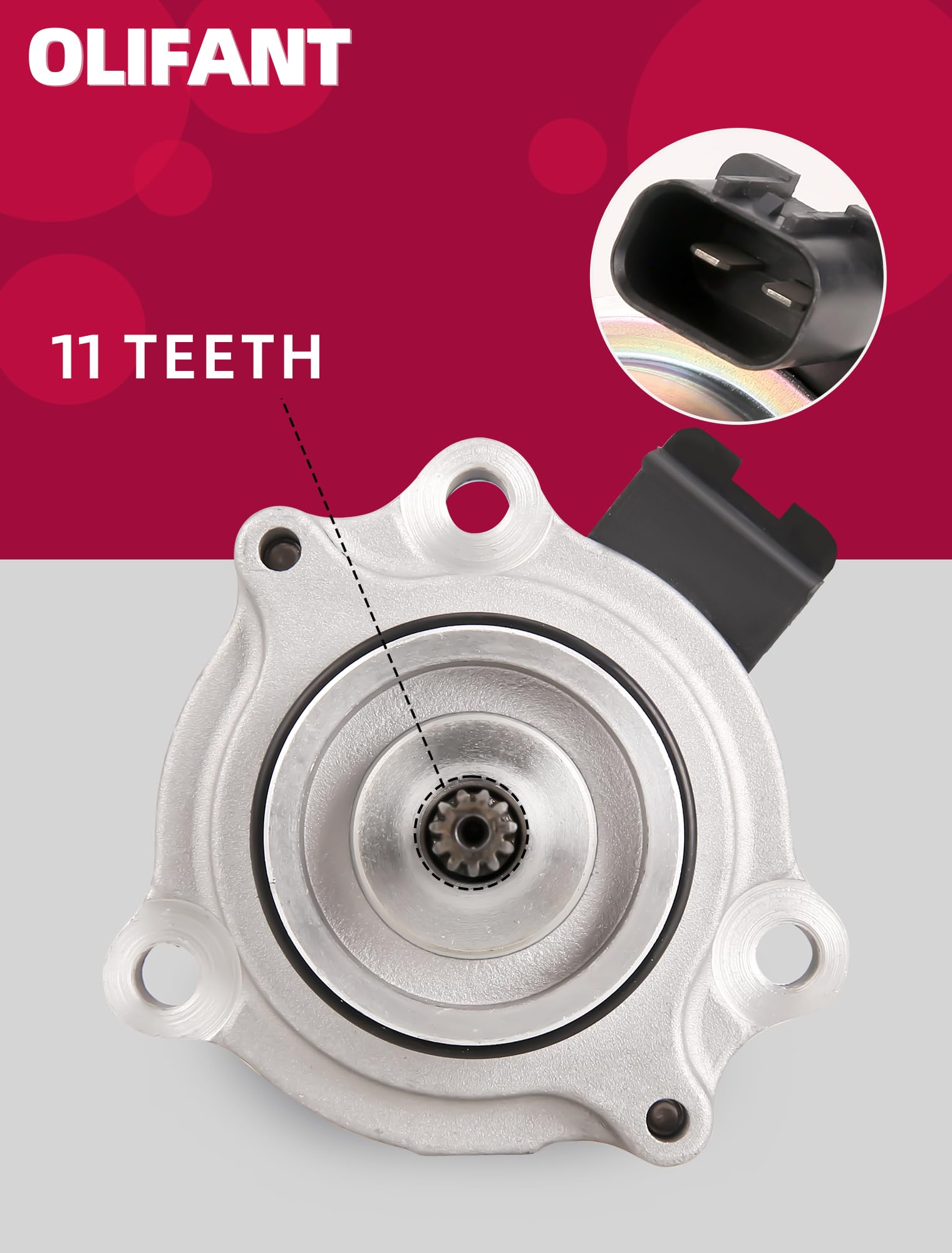 OLIFANT Power Shift Motor for Pioneer 520 rear view.