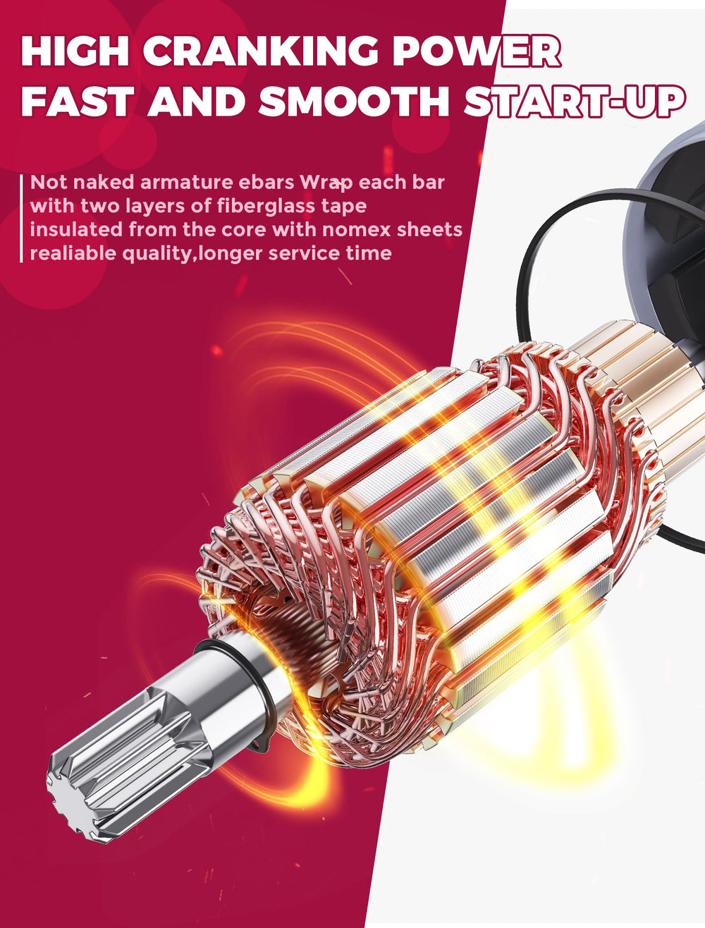 OLIFANT starter installation guide showing a straightforward swap