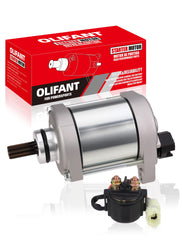 OLIFANT starter for Honda Recon 250 front view shows compact design for easy installation