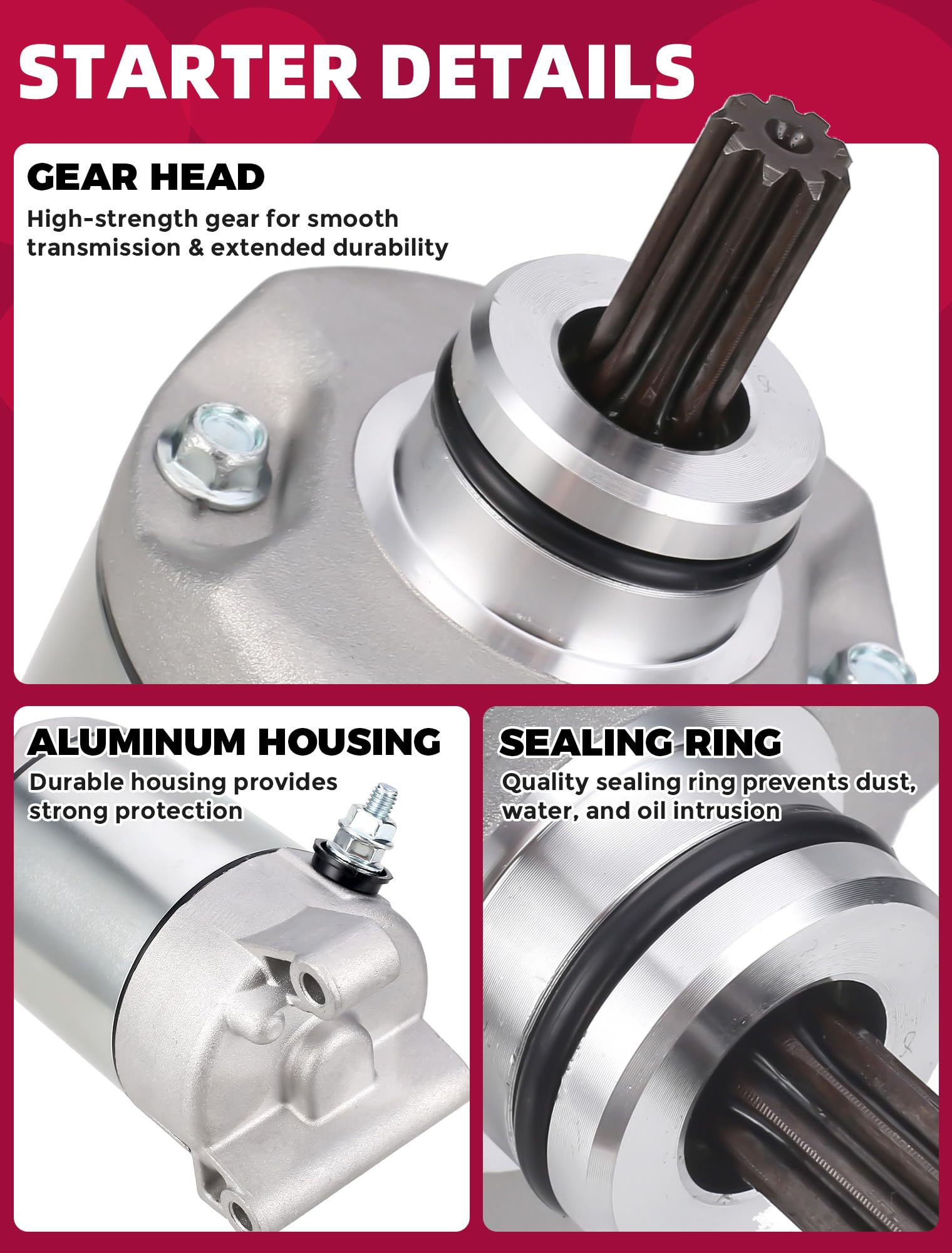 OLIFANT internal brushless motor detail, durable construction