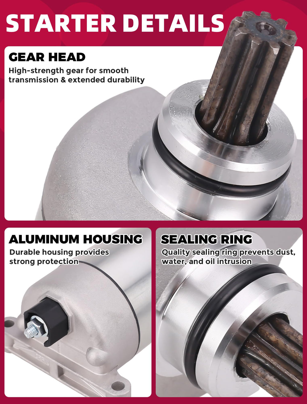 OLIFANT high-quality motor and gears enable smooth cranking.