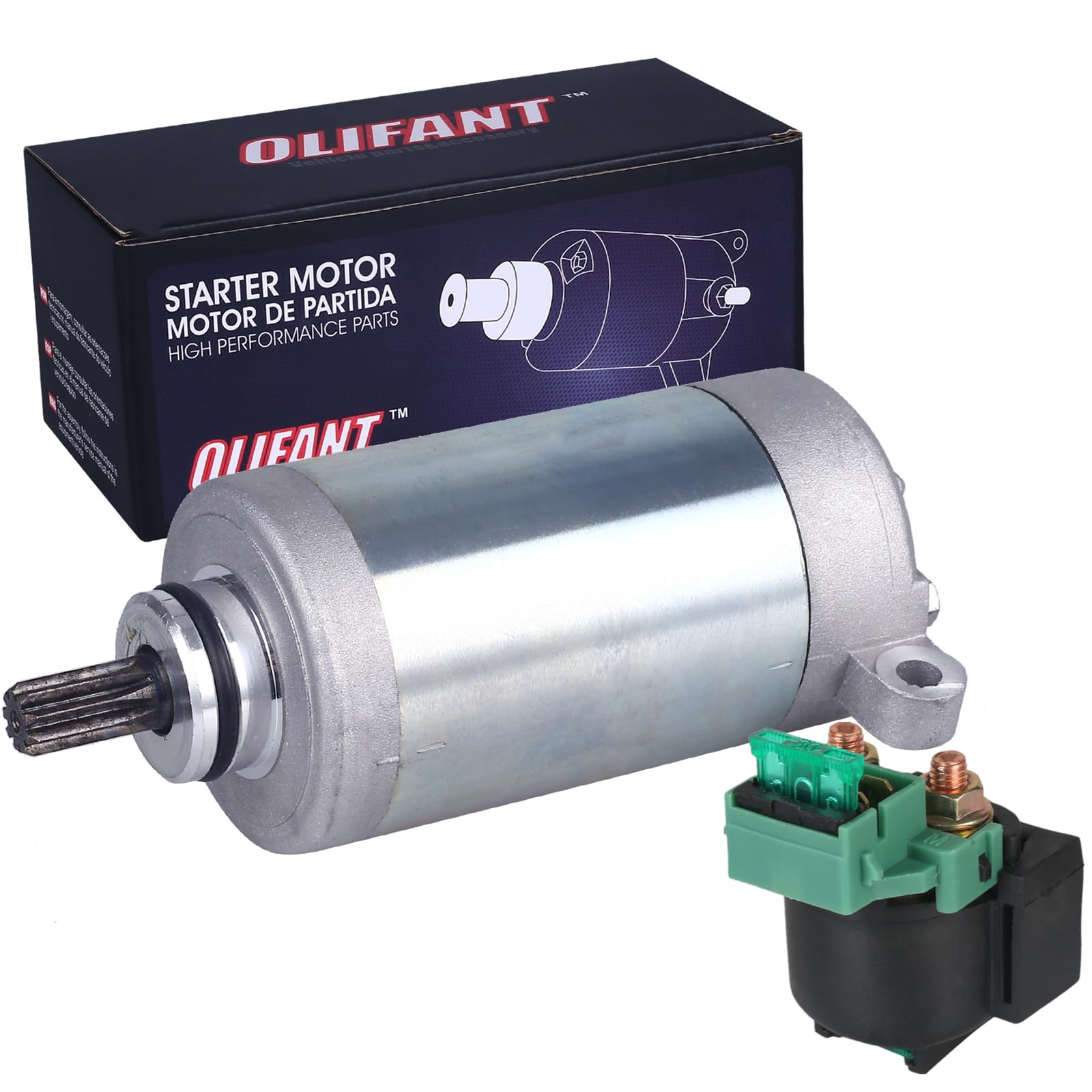 OLIFANT Kawasaki Bayou 220 starter in action for steady cranking