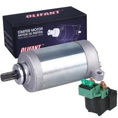 OLIFANT Kawasaki Bayou 220 starter in action for steady cranking