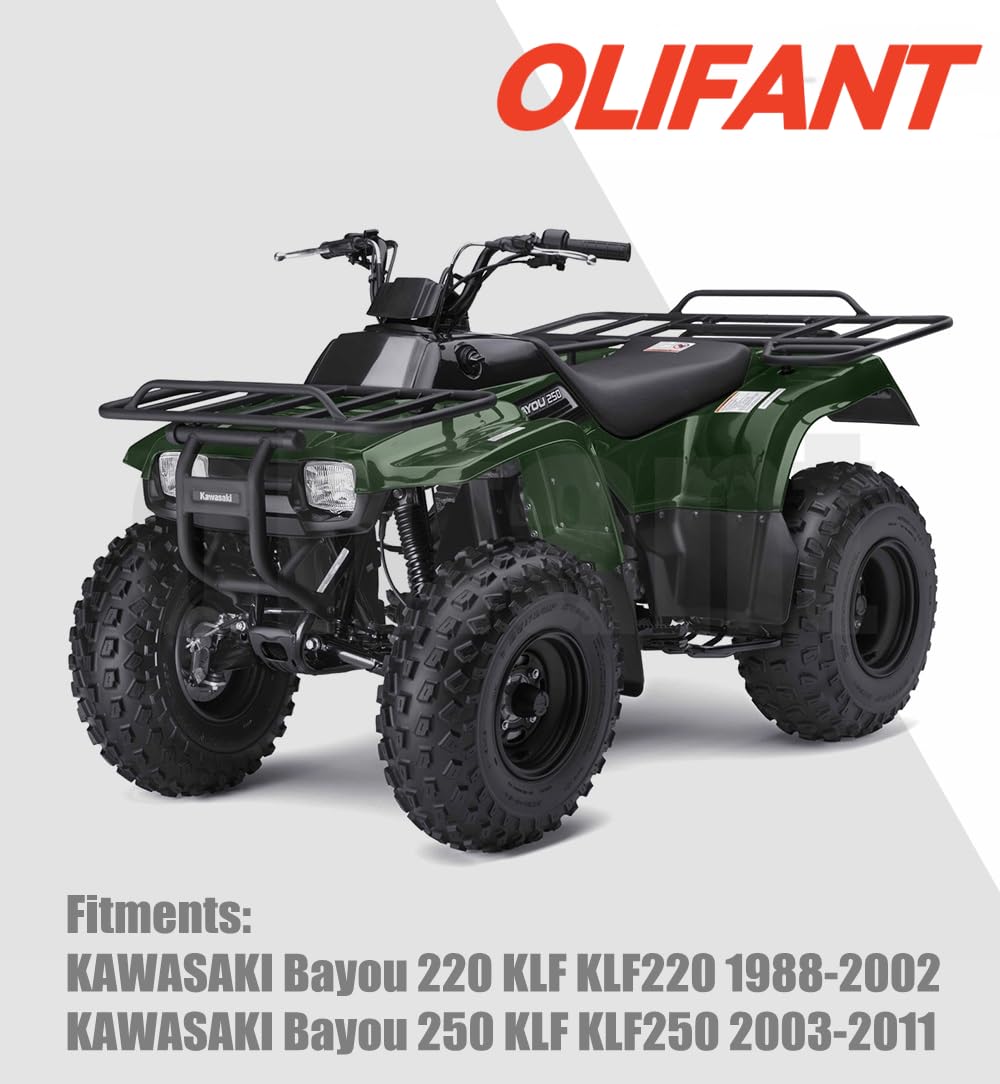 OLIFANT Kawasaki Bayou 250 starter during installation with clear fit