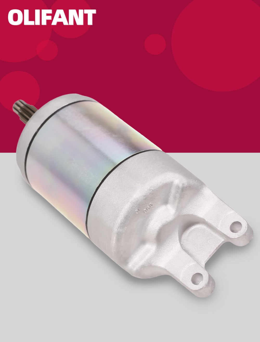 OLIFANT starter motor 31200-hc4-023, CCW rotation compatibility with Honda ATVs.