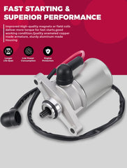 OLIFANT starter kit with motor, Bendix, and relay ready for install