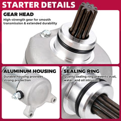 OLIFANT Polaris Scrambler 500 starter gear-reduction detail for reliable starts