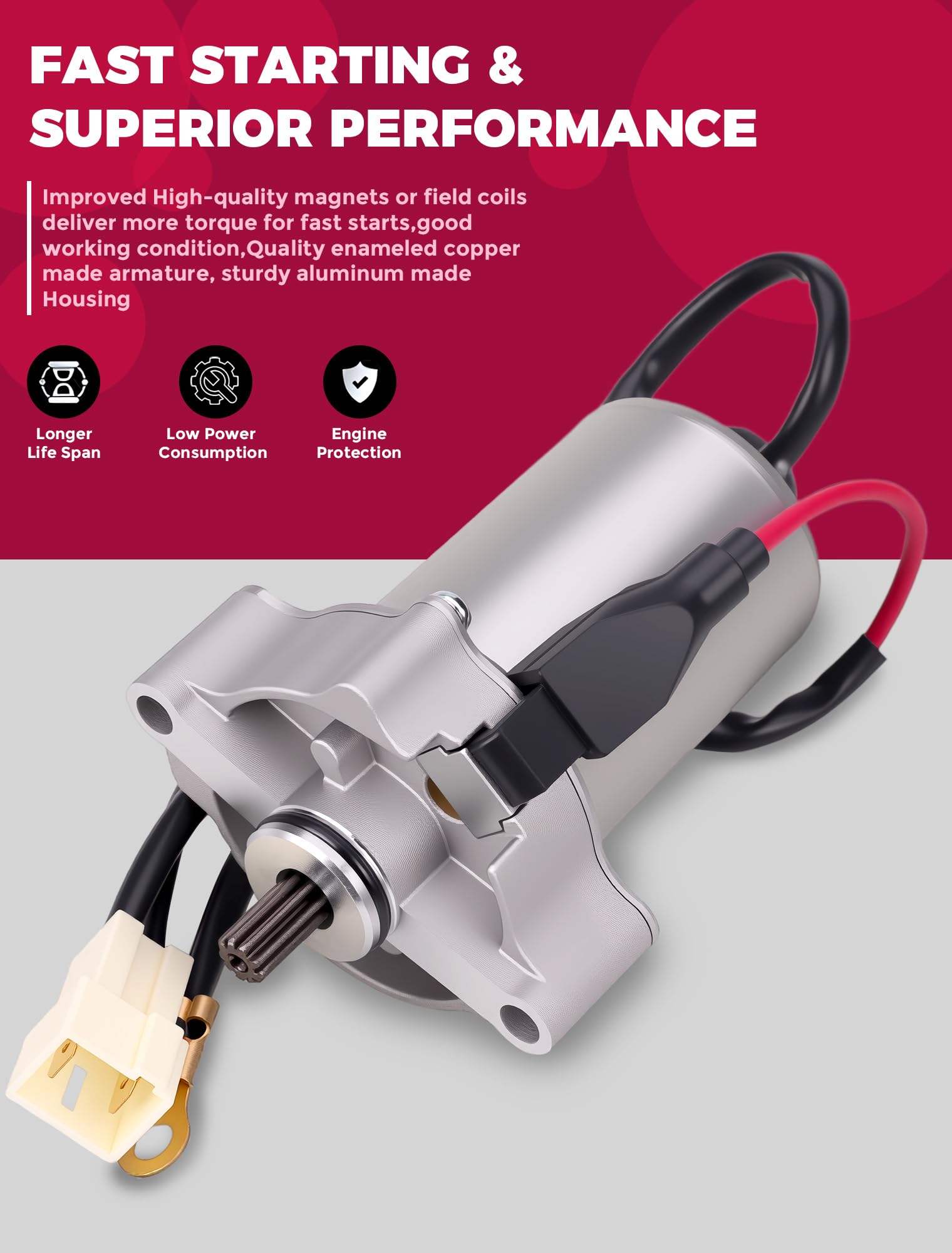 OLIFANT starter compatible with 0454952 and 0453478 for dependable ignition