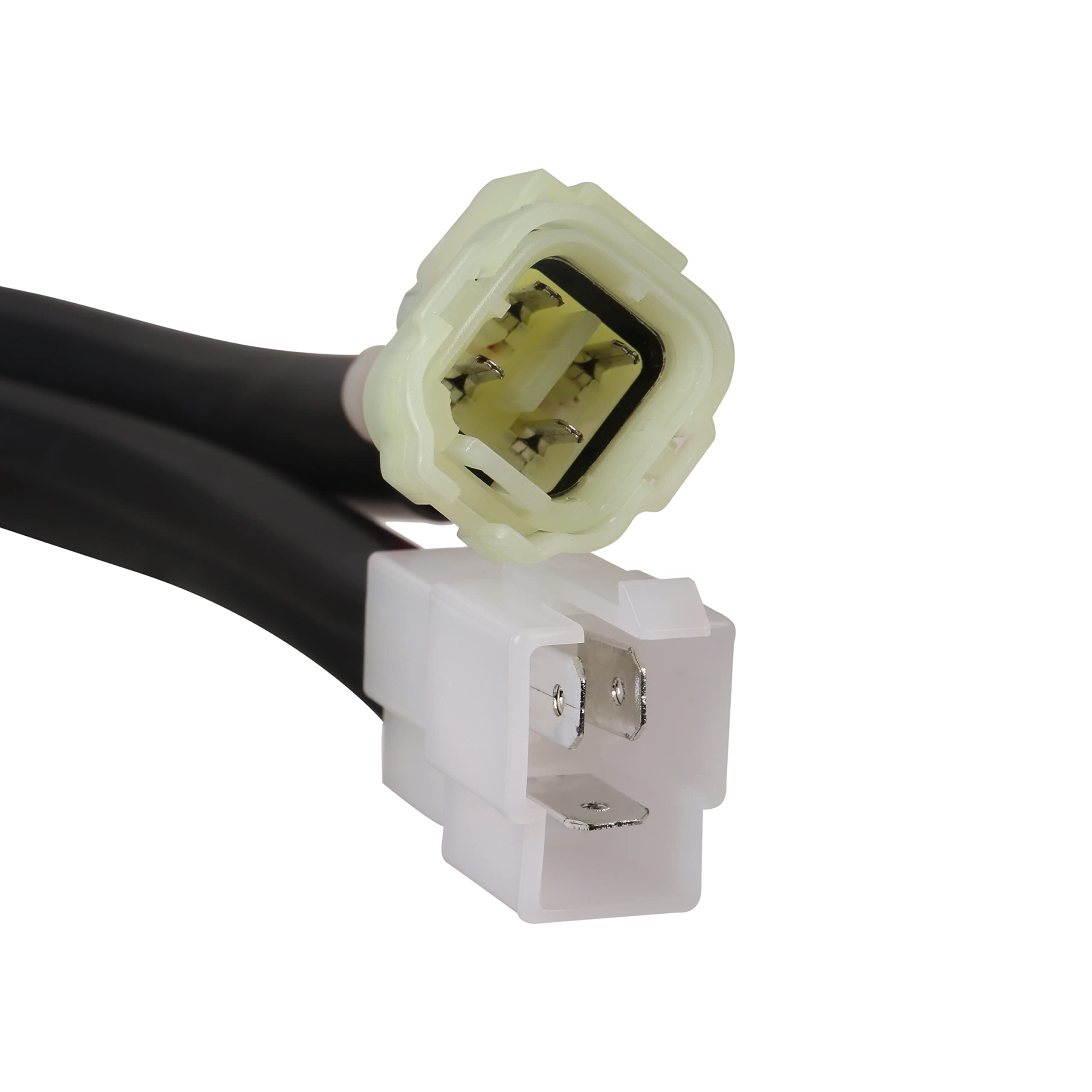 OLIFANT voltage regulator rectifier with 3-pin and 4-pin plugs for Arctic Cat compatibility.