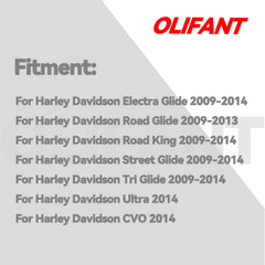 OLIFANT regulator rectifier for Road Glide delivers reliable power on highway trips