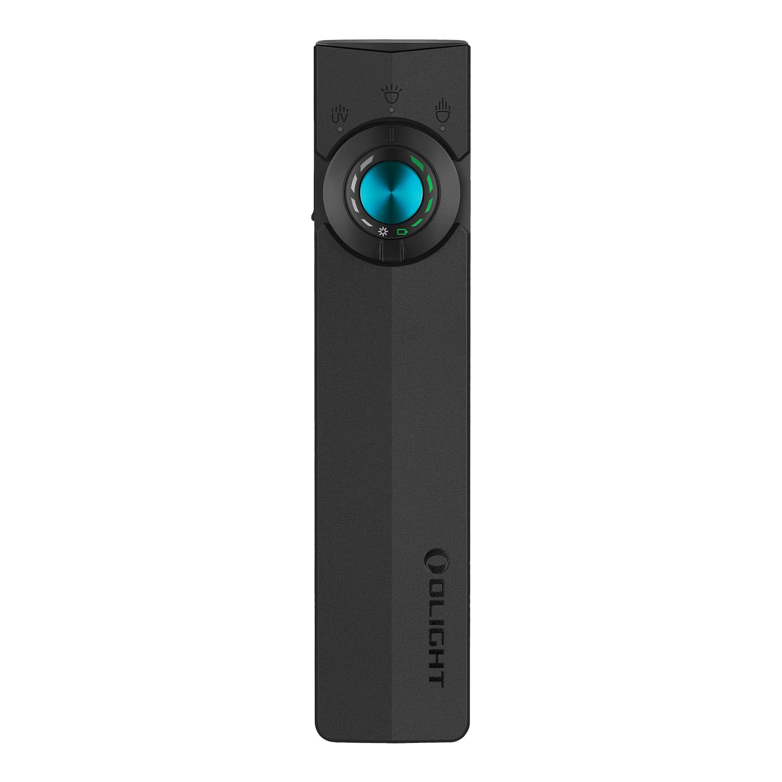 OLIGHT ArkPro front view showing flood and spotlight heads for versatile lighting