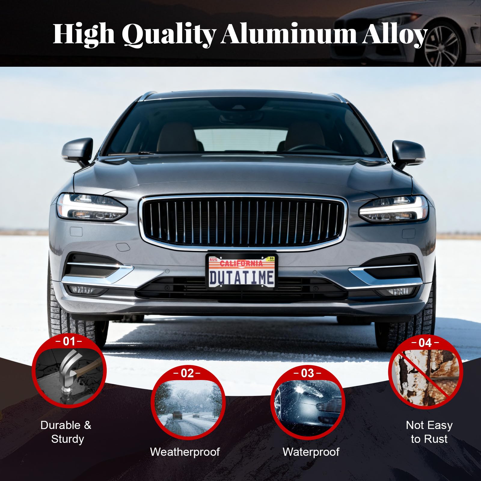 OLLEN aluminum alloy construction promises durability and lasting shine.