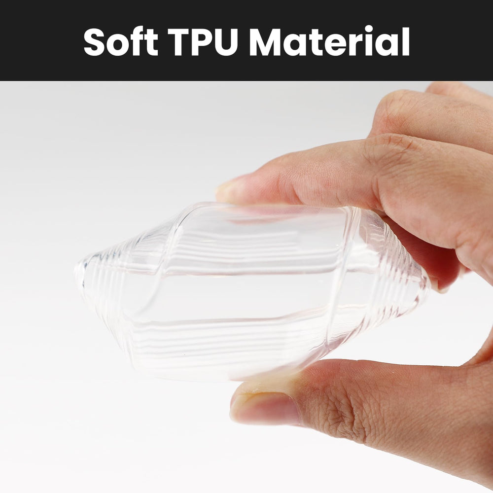 OLLEN clear TPU key fob cover for Tundra 2022-2026 keeps the remote intact and legible.