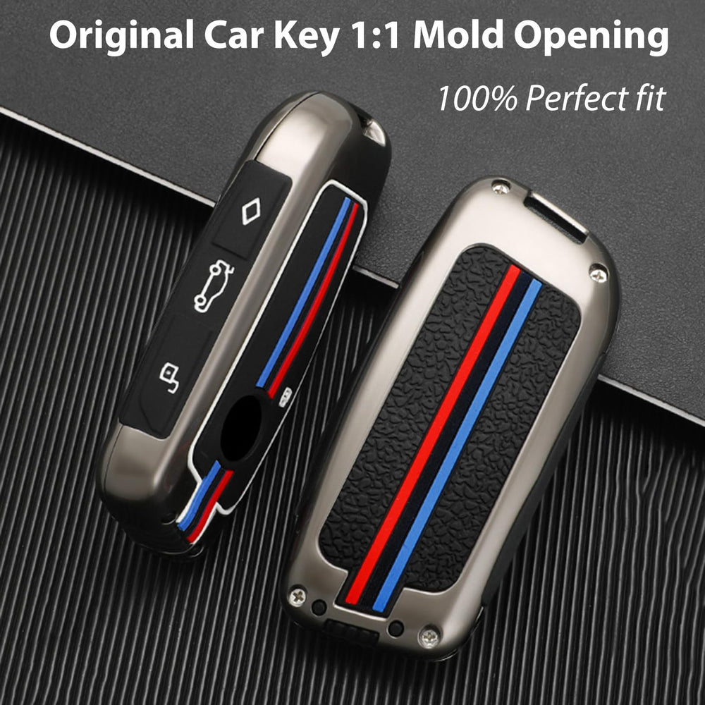 OLLEN BMW X2 2024-2026 key fob cover keeps keys protected and easy to locate.