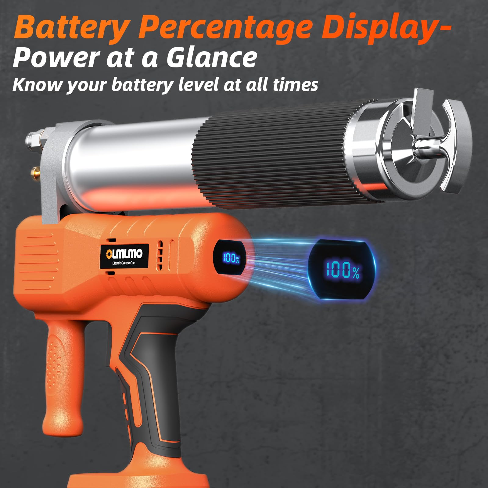 olmlmo compatible with 14 oz cartridges and bulk grease.