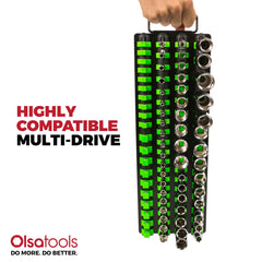 Olsa Tools clip closeup highlights durable ABS clips for long-lasting performance.