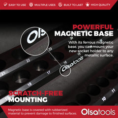 Olsa Tools compatible with deep and shallow metric sockets
