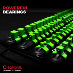 Olsa Tools portable tray in use enables easy transport to job sites.