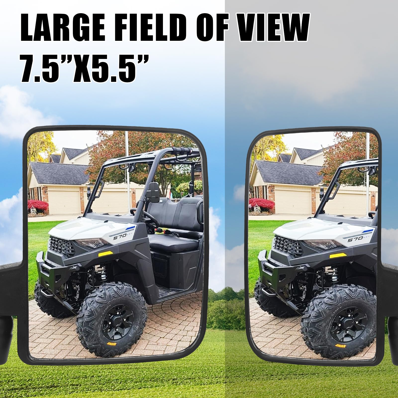 Omgro heavy-duty ABS housing withstands off-road vibrations