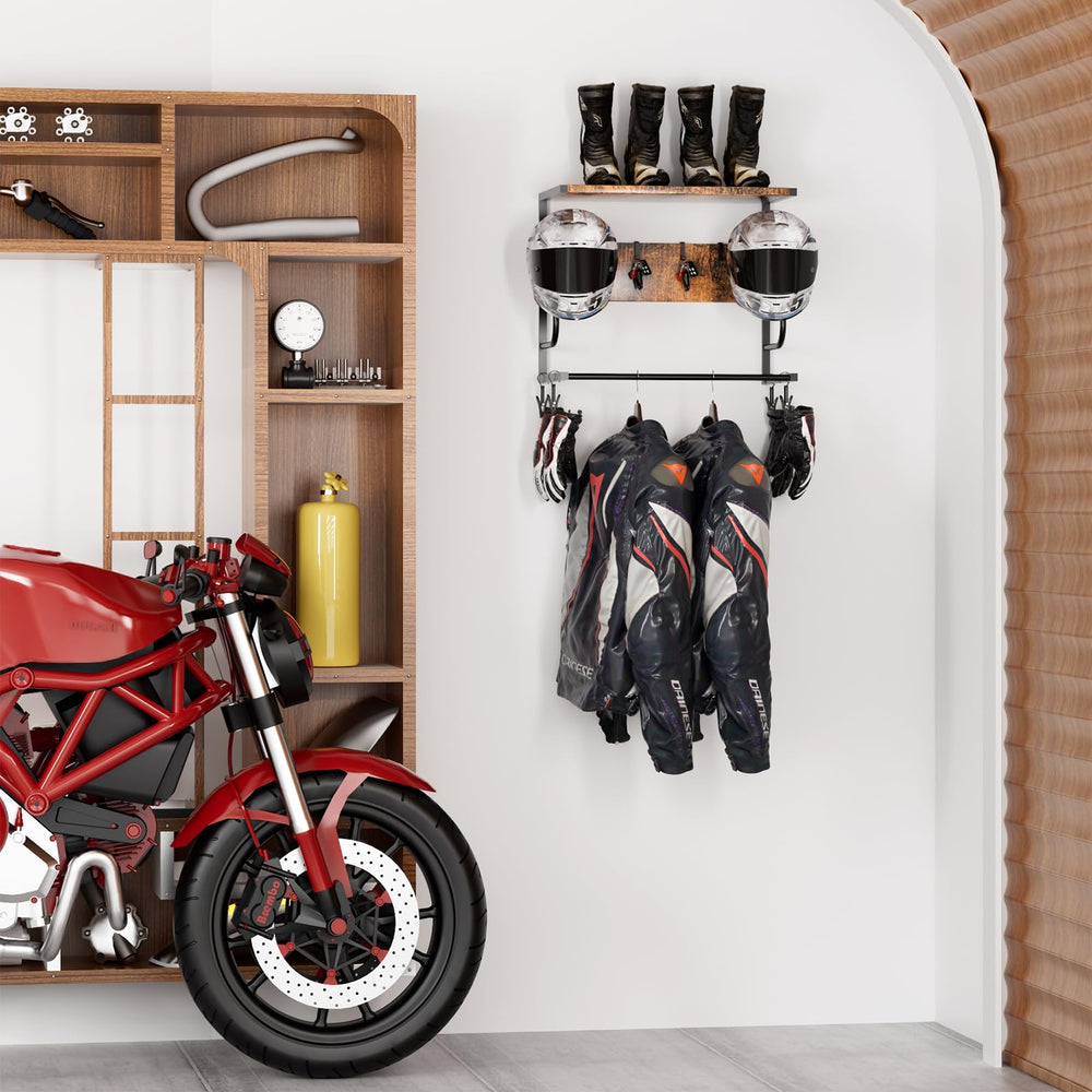 OMISRUIS four glove clips and four hooks organize gear efficiently