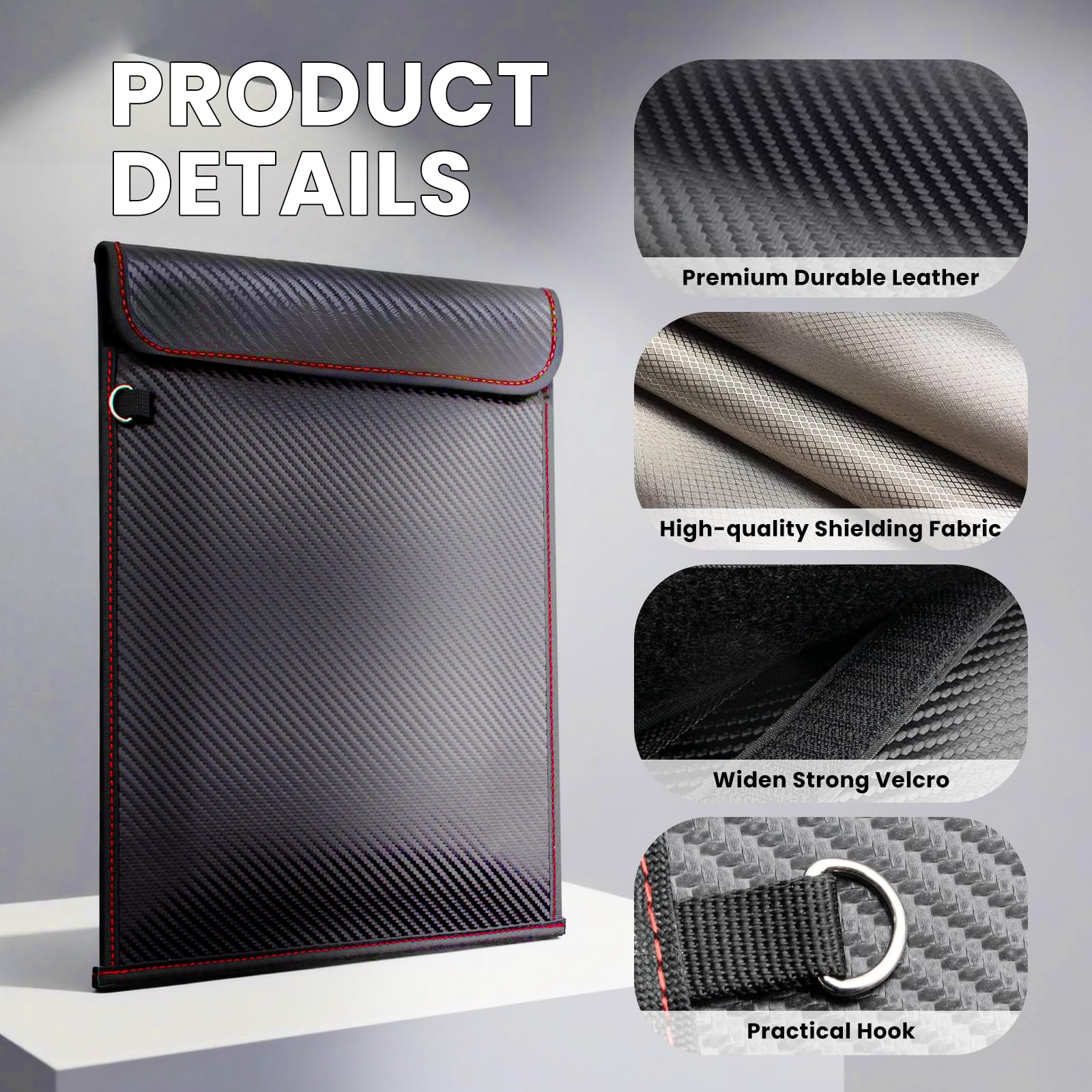 OMKHE Faraday Bag phone privacy prevents unwanted tracking and data scans.