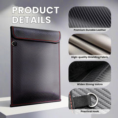 OMKHE Faraday Bag phone privacy prevents unwanted tracking and data scans.