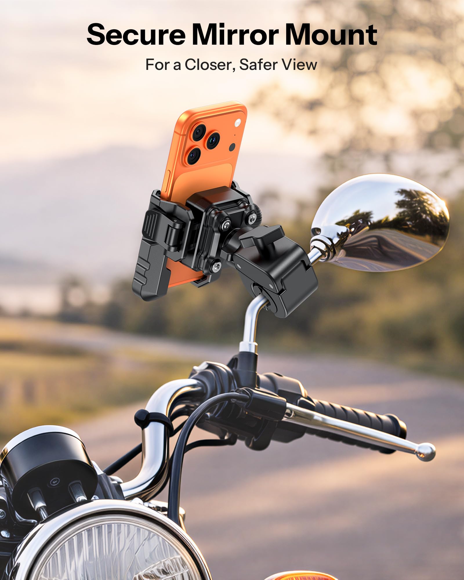 OMOTON BK01 soft silicone grip protects against scratches.