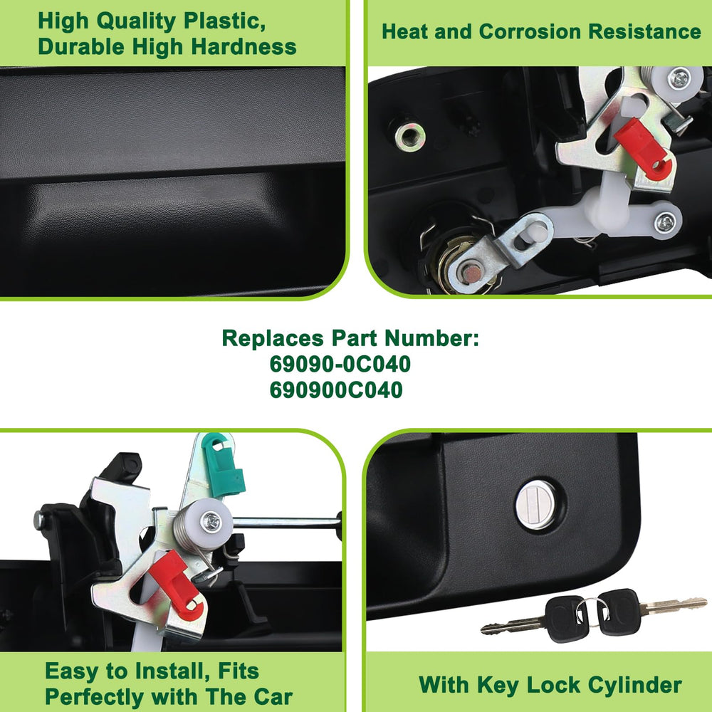 omoZone compatible-toyota-tundra tailgate-latch fits 2007-2013 models reliably.