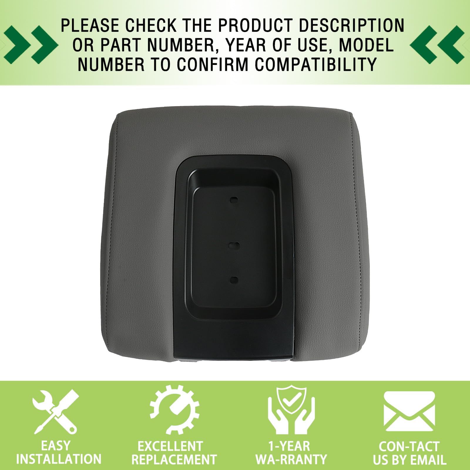 omoZone interior refresh center console lid guide improves overall cabin aesthetics.
