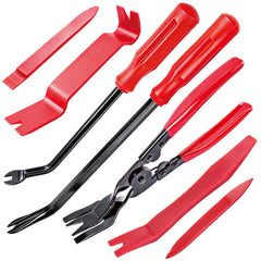 omuachip front kit laid out showing all seven tools for complete panel removal