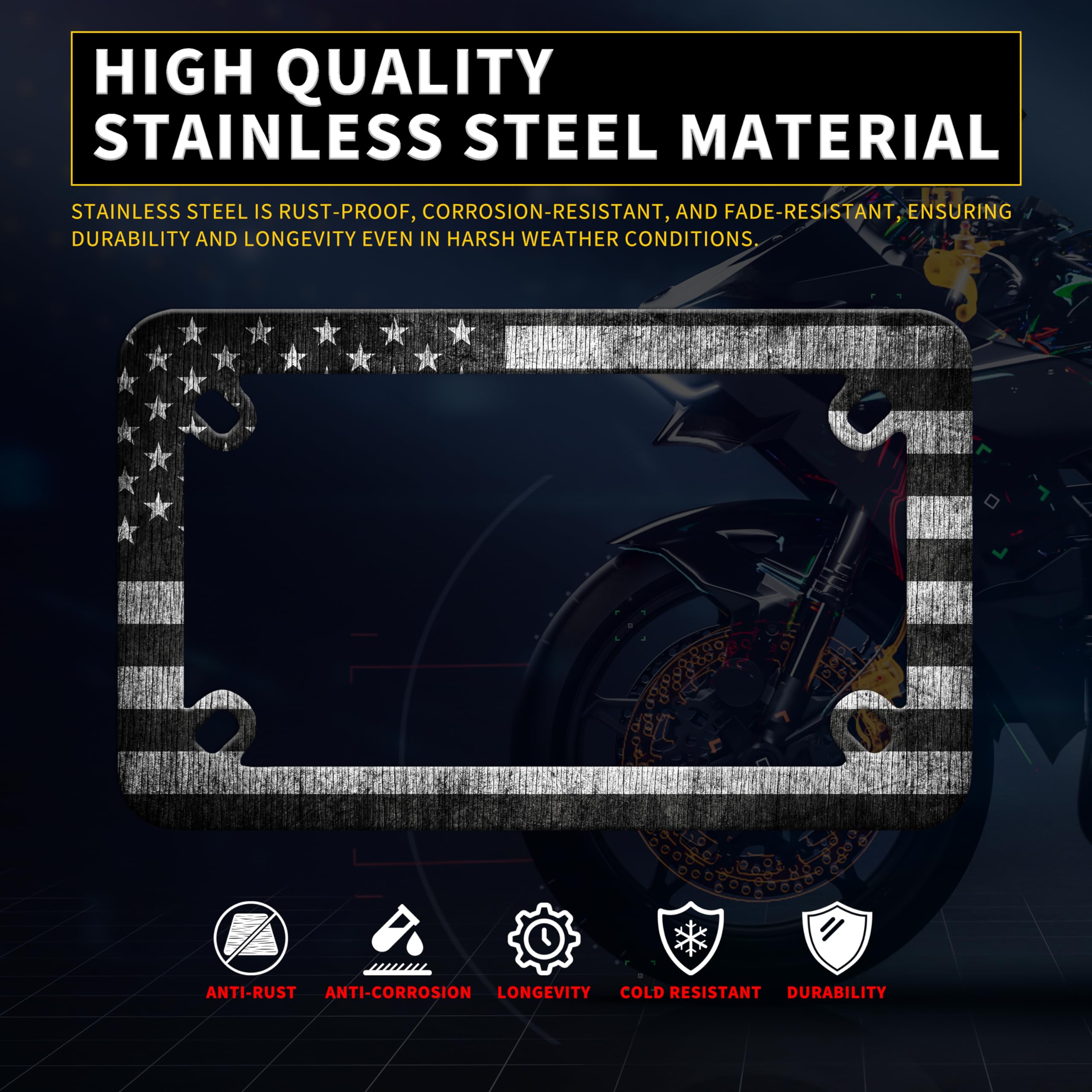 Omw2fyb stainless steel construction for durable frame on rides