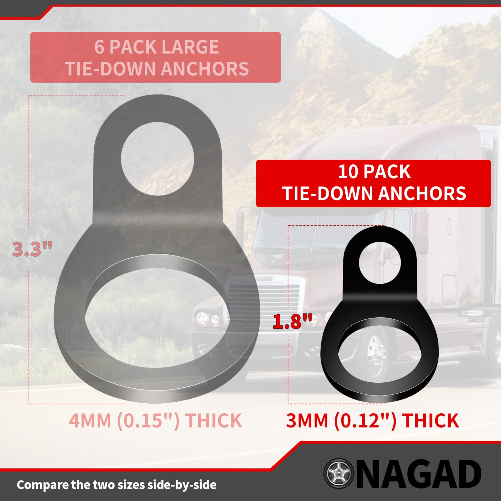 ONAGAD rust-resistant material image emphasizes durability in harsh weather.