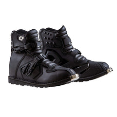O'NEAL 0344-008 unisex rider shorty boot side view with protective plates for track, trail and ATV riding
