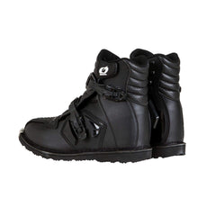O'NEAL 0344-008 unisex shorty boot black sole detail showing durable Goodyear welt for track and trail