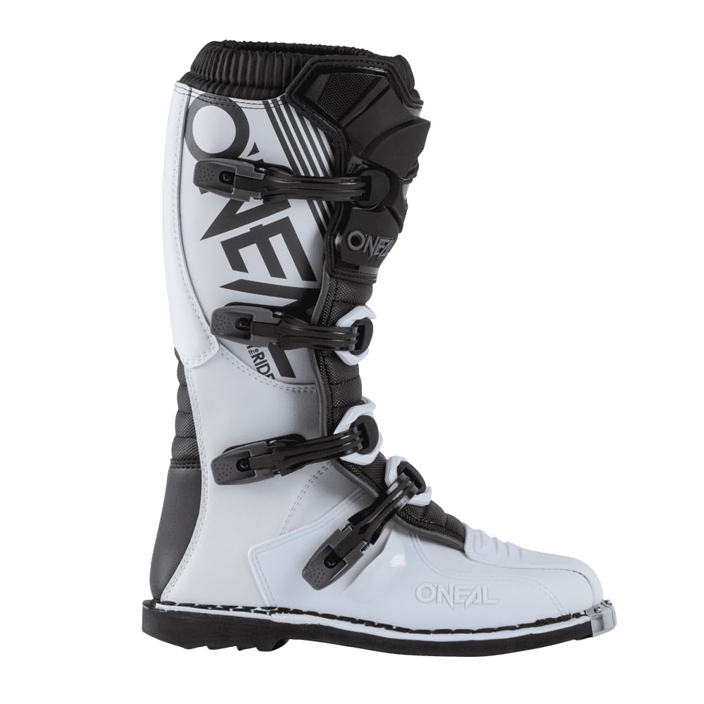 O'NEAL Element Boot front-sole focus emphasizing grip and protection.