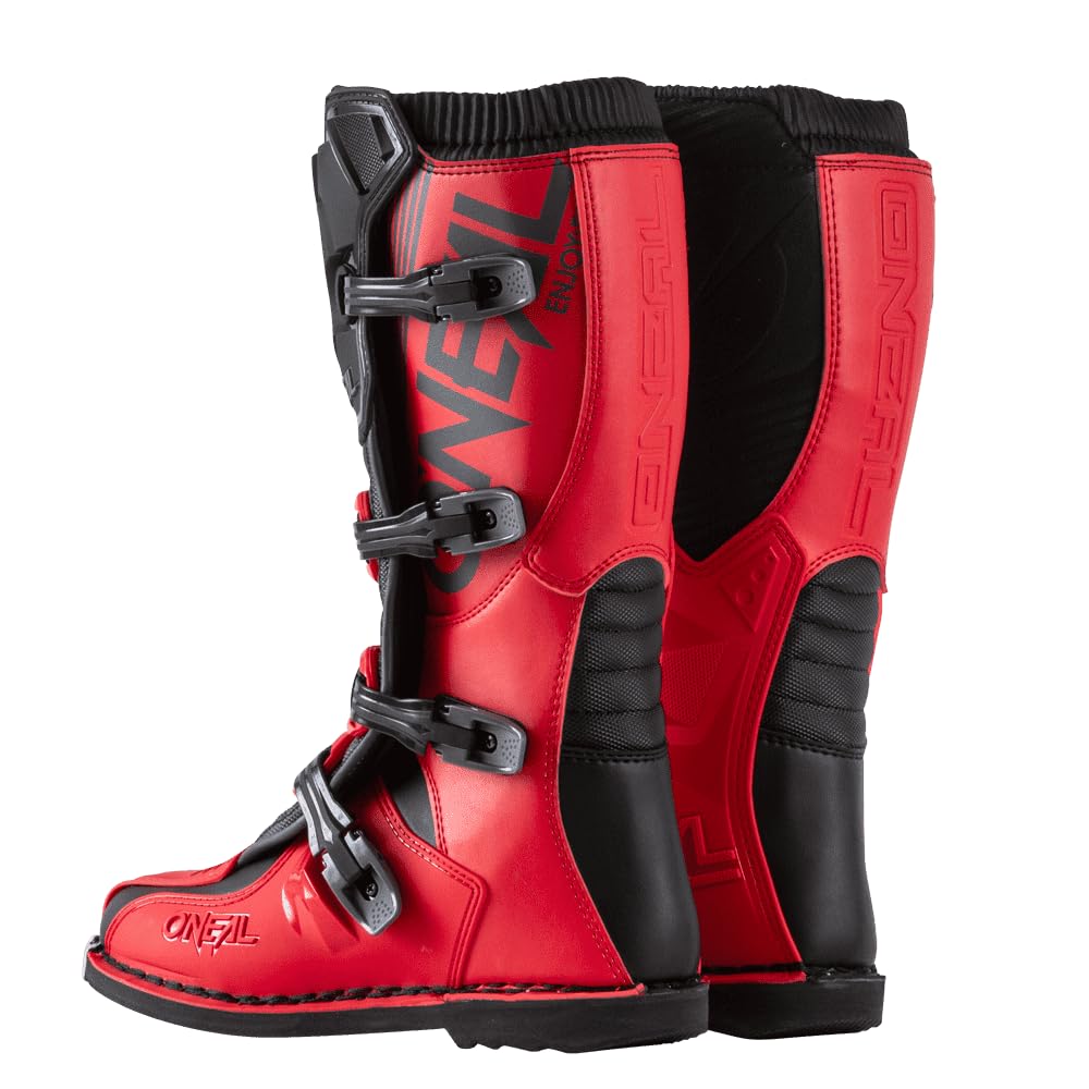 O'NEAL Element Boot heat shield guards against heat and abrasion.