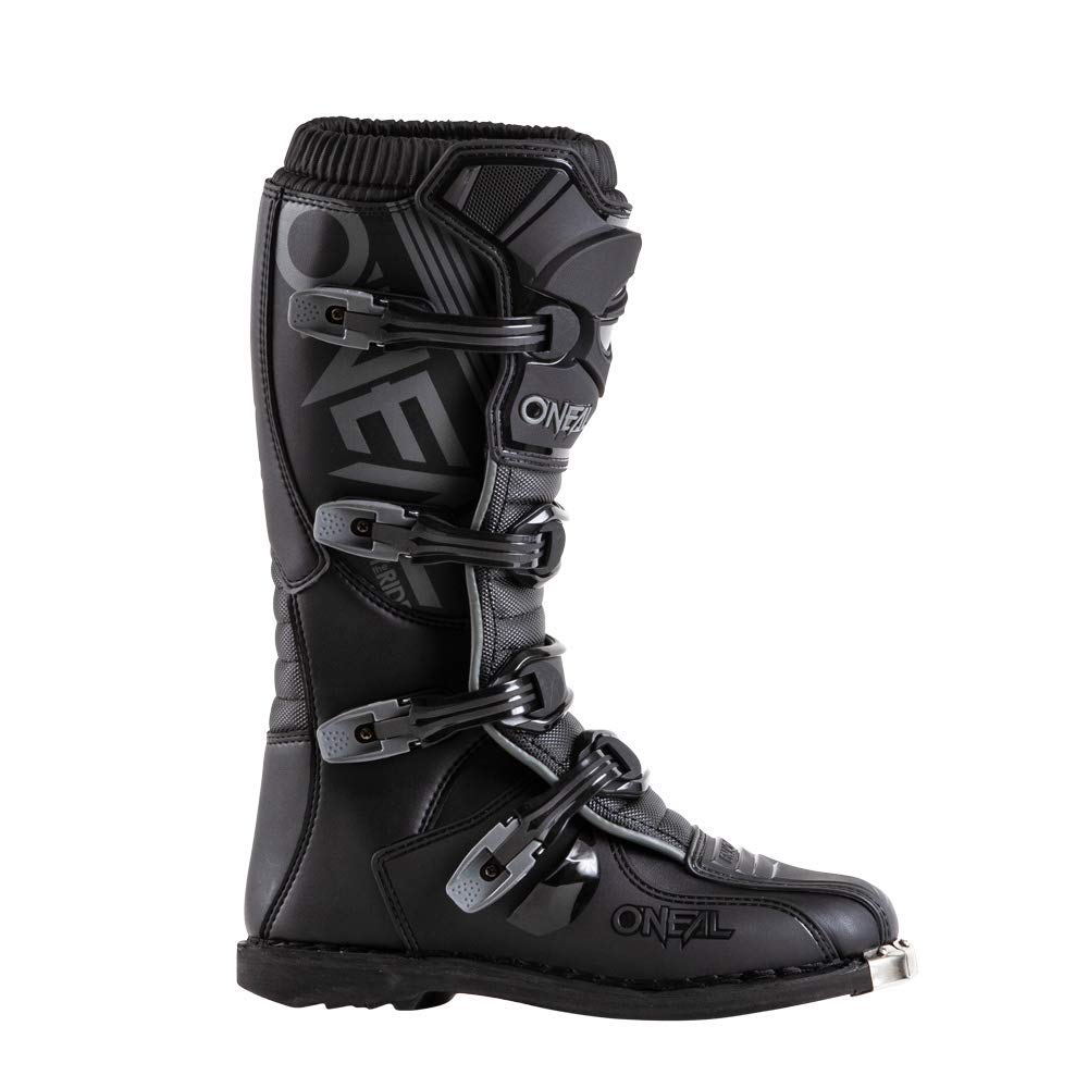 O'NEAL Element Boot toe-guard close-up protects the sole from impact.