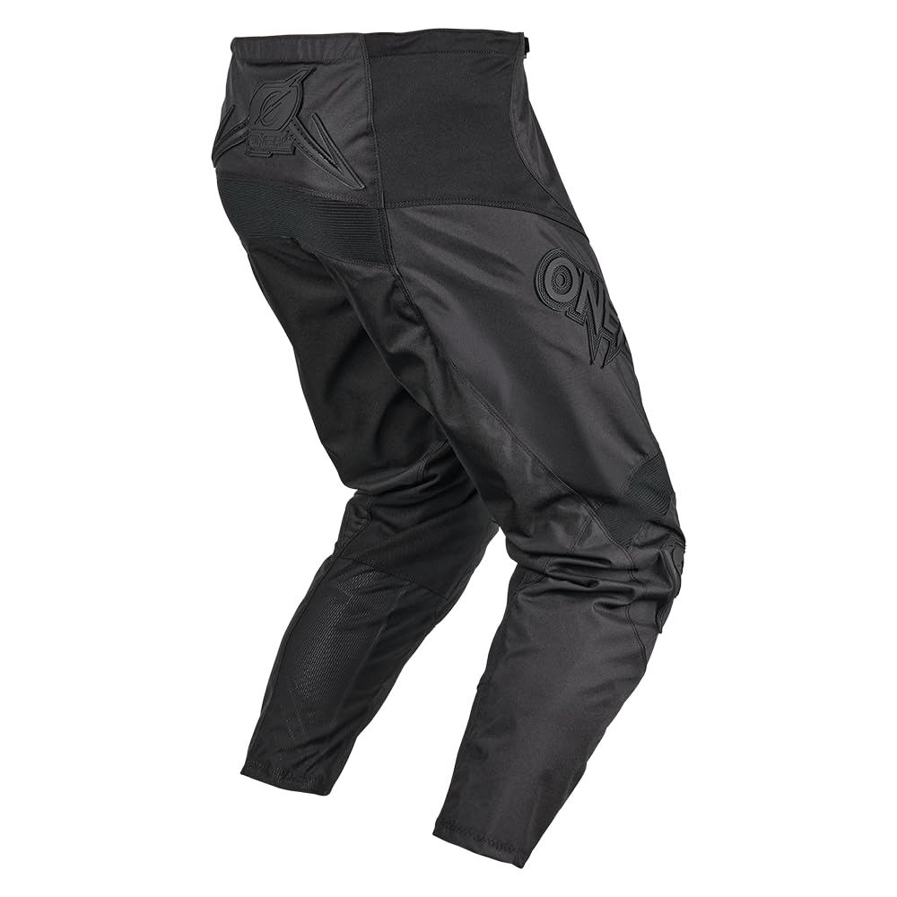 O'NEAL Element Classic Pant Black waist area featuring adjustable closure for secure fit.