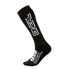 O'NEAL Men's Pro MX Corp Socks in black, moisture-wicking comfort for riders.