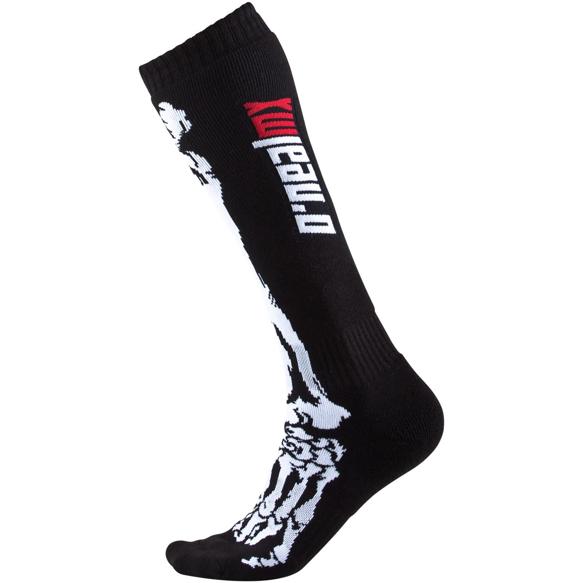 O'NEAL Pro MX Print Sox X-ray design delivers moisture-wicking comfort for riders.