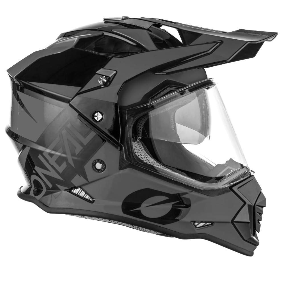 O'NEAL Sierra helmet back view highlighting the durable shell design.